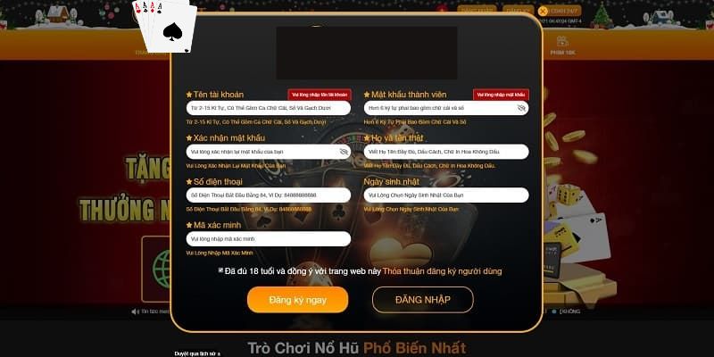 Hướng dẫn thành viên thực hiện yêu cầu truy cập cho người chơi